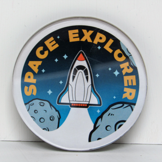 Magnet Space Explorer w/Rocket Ship